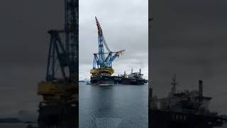 saipem 7000 loadtest accident [upl. by Emilio]