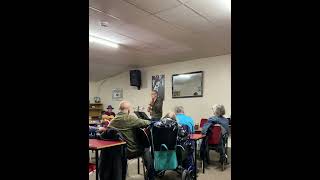 Poor Ned Kelly  At Beeston Second Time Around Folk Club short clip [upl. by Idnahr]