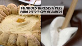 FONDUE como você nunca viu DOCE E SALGADO  receitas inovadoras  VIX [upl. by Cleland]