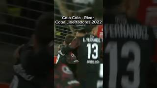 ¡Colo Colo  River Copa libertadores 2022 shorts vamosriver [upl. by Pippas389]