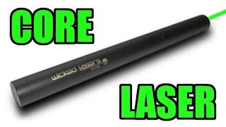 Wicked Lasers Core 5mw 532nm Laser Pointer Review [upl. by Rolo]