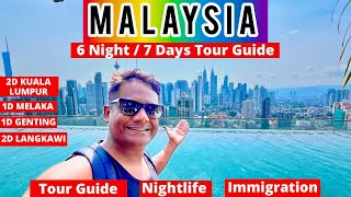 MALAYSIA Visa Free Tour Guide 2024  AZ India to Malaysia Trip Plan Itinerary amp BUDGET in Hindi [upl. by Earized]