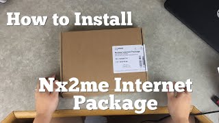 Nx2me Internet Package Installation [upl. by Anselmo]