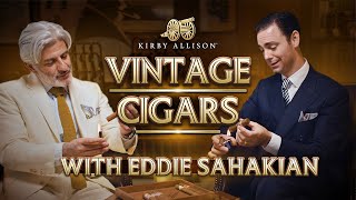 Enjoying Rare Vintage Cuban Cigars at Davidoff of London  Kirby Allison [upl. by Vassaux802]