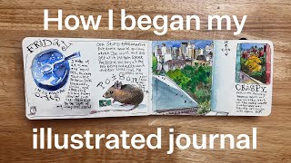 How I began my illustrated journal [upl. by Paryavi]