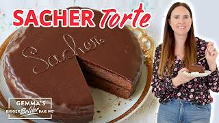 Classic Austrian Sacher Torte Recipe [upl. by Euqinahs]