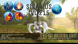 Build SICARIUS1H Assassin lvl215  Toram Online [upl. by Debbra414]