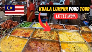 Looking for FOOD in Brickfields Little India Kuala Lumpur Malaysia [upl. by Atilrac642]