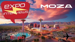 Interview with Moza Racing  Flight Sim Expo 2024 [upl. by Rudiger187]