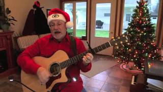 990  Have a Holly Jolly Christmas  Burl Ives cover with chords and lyrics [upl. by Esiuolyram]