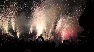 Fiesta Mayor de Gracia Correfocs 2013 Barcelona [upl. by Stovall11]