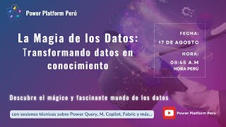 La Magia de los Datos Transformando datos en conocimiento [upl. by Uthrop]