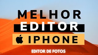 O Melhor editor de fotos gratuito para iPhone Link na descrição [upl. by Conrade787]