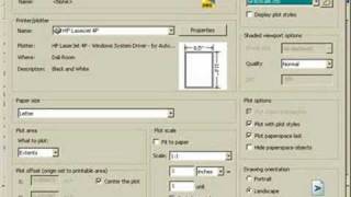 AutoCAD Tutorial about Layout Tabs and plotting from myCADsitecom [upl. by Lledraw126]