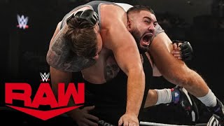 AOP put down The Creed Brothers Raw highlights May 27 2024 [upl. by Tedra]