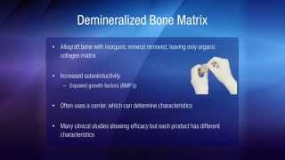 Presentation  Presutured Allograft GraftLink Augmented with StimuBlast Demineralized Bone Matrix [upl. by Annola]