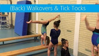 Back Walkovers amp Tick Tocks [upl. by Dewar868]