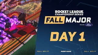 RLCS Fall Major  Swiss Stage  Day 1 [upl. by Ilagam978]