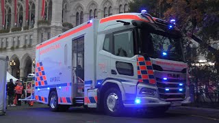 Brandneuer Bettenintensivtransporter Berufsrettung WienPreview [upl. by Lebam210]