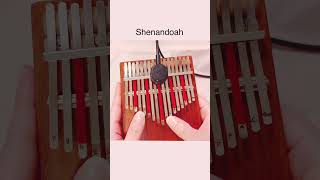 【kalimba】Shenandoah シェナンドー カリンバ演奏 shorts [upl. by Valle]