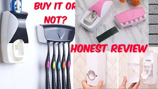 Toothbrush holder and toothpaste dispenser review  BE ORIGINAL [upl. by Kabab]