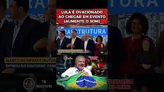 Escutem o que foi gritado para o Lula em sua chega lula noticia bolsonaro politica brasil [upl. by Marjie]