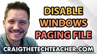 How To Disable The Windows 7 Paging File 2022 [upl. by Ykcul]