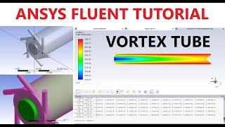 ANSYS FLUENT® Tutorial  CFD Simulation of Vortex Tube [upl. by Kcirddes364]