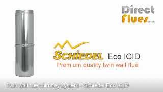 Twin wall flue chimney system  Scheidel Eco ICID [upl. by Hirsh]