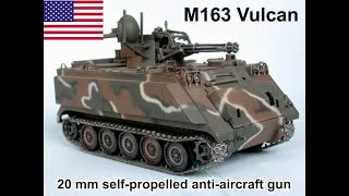 M163 Vulcan 20 mm self propelled anti aircraft gun [upl. by Ahseem]