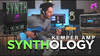 quotSYNTHOLOGYquot  Kemper Amp pack 🎸Guitar presets  Liveplayrock synth pad strings ambient filter [upl. by Adnohser]