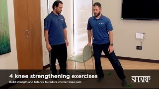 4 Knee Strengthening Exercises [upl. by Conlon444]