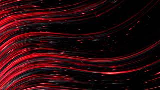 Red Wave Particle Abstract Background Animation  Perfect for Overlay amp Title Animations [upl. by Jude10]