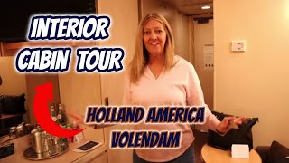 Full Cabin Tour  Holland America Volendam  Interior 2531 [upl. by Ysnap]