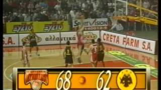 olympiakos vs aek 1997  greek championship finals [upl. by Boeke]