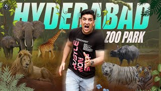 Hyderabad Ka Zoo Park  OMG Moments 😱  Complete Tour With Shehbaaz And Team [upl. by Innek]