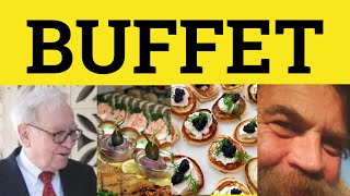 🔵 How to Pronounce Buffet  Buffet Pronunciation  Buffet Meaning  ESL British Pronunciation [upl. by Lenahtan]