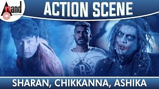 Arumugam Ravishankar  Sharan  Ashika Ranganath  Chikkanna  Best Action Scene 2  Raambo 2 [upl. by Town]