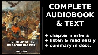 The History of the Peloponnesian War 12 🥇 By Thucydides FULL Audiobook [upl. by Enaj]