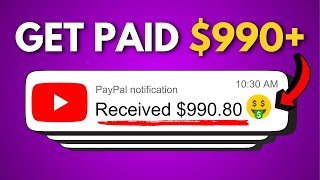 Get Paid 990 Watching YouTube Videos  Make Money Online [upl. by Repohtsirhc985]