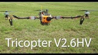 My Version of the RC Explorer Tricopter 26 HV [upl. by Kirwin]