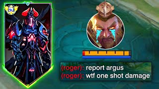 ARGUS ONESHOT COMBO HIGHEST BURST DAMAGE BUILD  ARGUS BEST BUILD 2024 [upl. by Camille653]