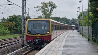 SBahn Berlin  Mitfahrt in der S25 von Berlin AltReinickendorf bis Hennigsdorf in der BR 481 3068 [upl. by Alverta496]