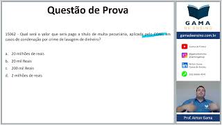 QUESTÃO 15062  PLDFT CPA10 CPA20 CEA AI ANCORD [upl. by Lynden885]