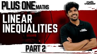 PLUS ONE MATHEMATICS  chapter 6  LIMEAR INEQUALITIES  class 11  Kerala  1 Maths  part 2 [upl. by Sasha]