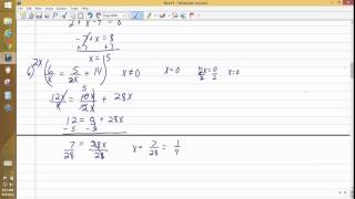 College Algebra Test 1 Review [upl. by Airdnahs]