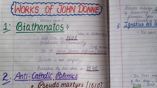 Part2 John Donne  Biography and Works  Master Cadre English ugcnet mastercadre [upl. by Ecined260]