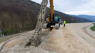 Installing a diaphragm wall from soilcement mixture  KEMROC KSI 12000 [upl. by Emad199]