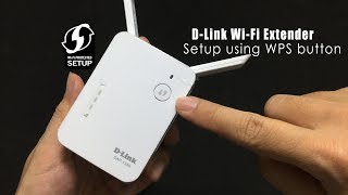 DLINK  Setup WiFi extender using WPS button  NETVN [upl. by Algar]