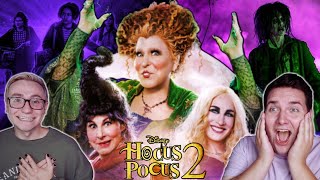 HOCUS POCUS 2 REACTION  THE ORIGINAL SANDERSTANS FIRST TIME WATCHING [upl. by Cindra]